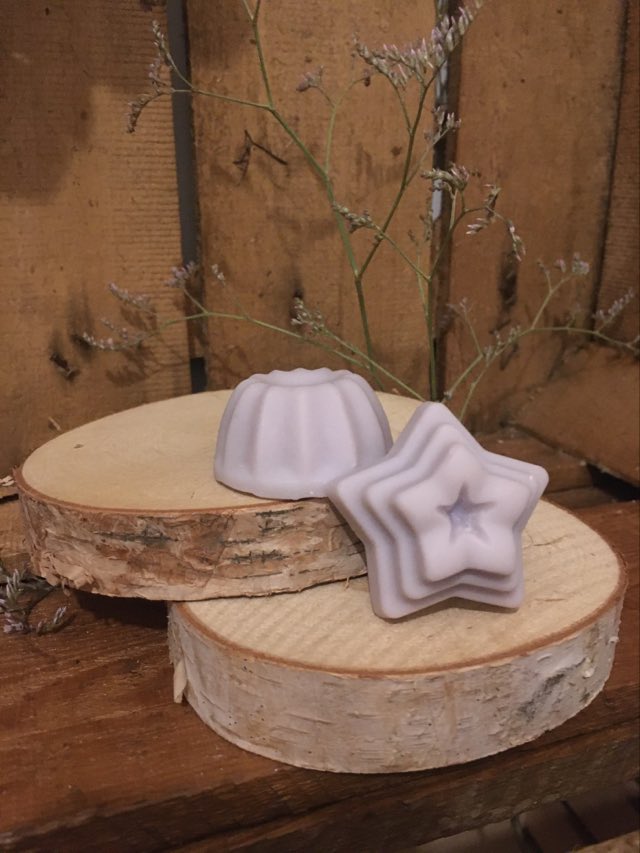 Lot de 2 fondants de cire LAVANDE