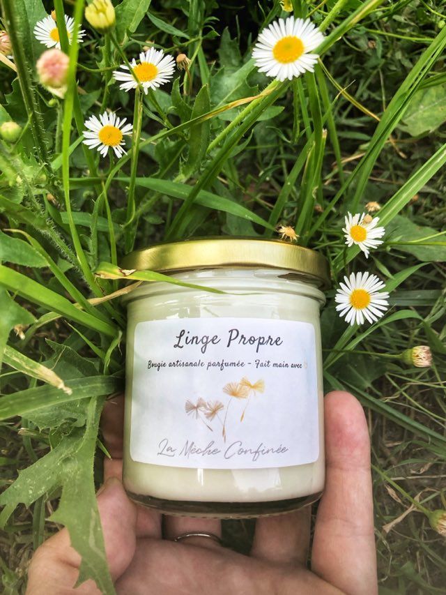 BOUGIE LINGE PROPRE