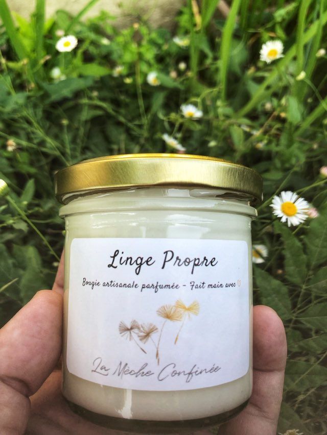 BOUGIE LINGE PROPRE