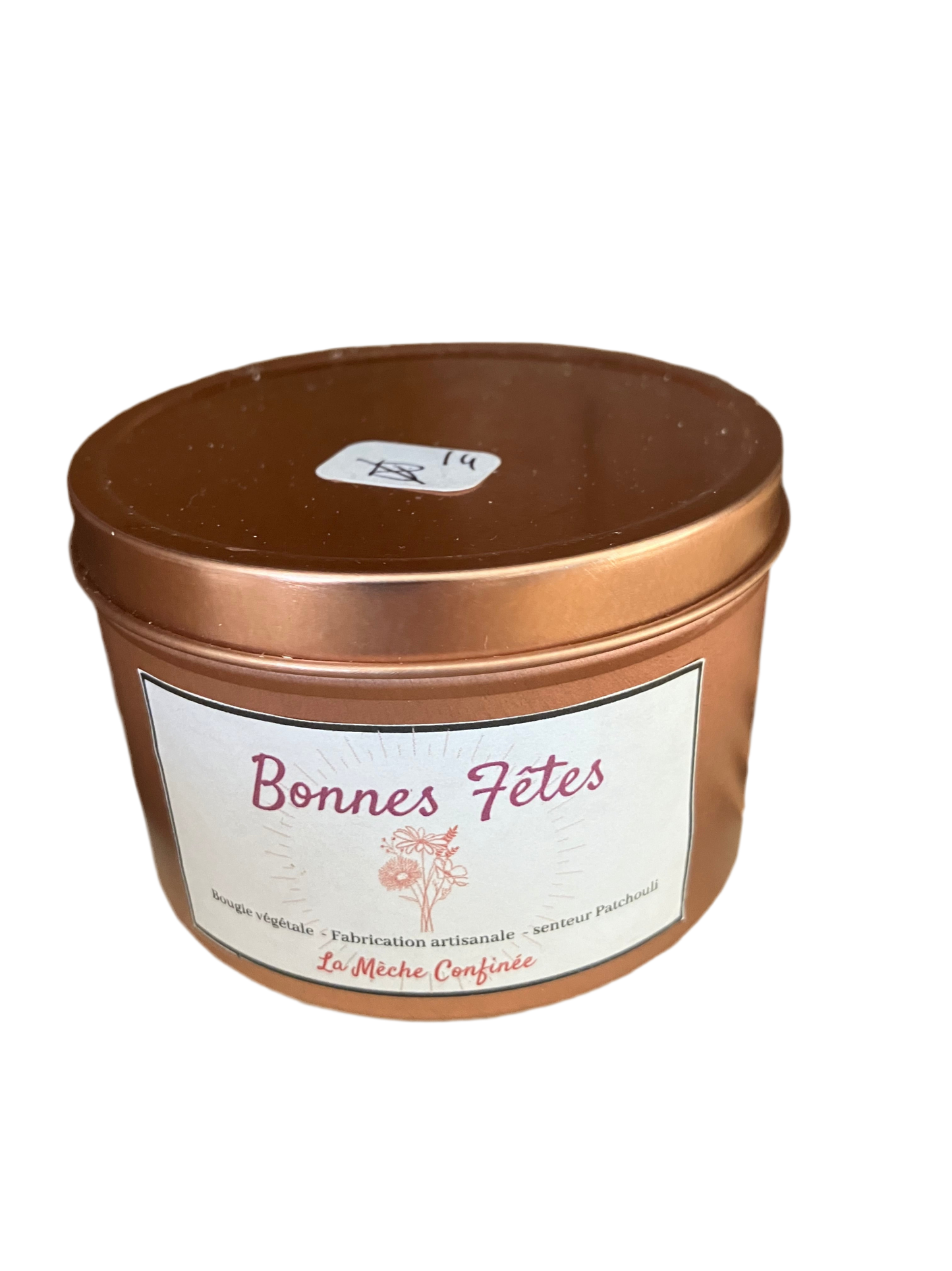 Bougie Métal Patchouli