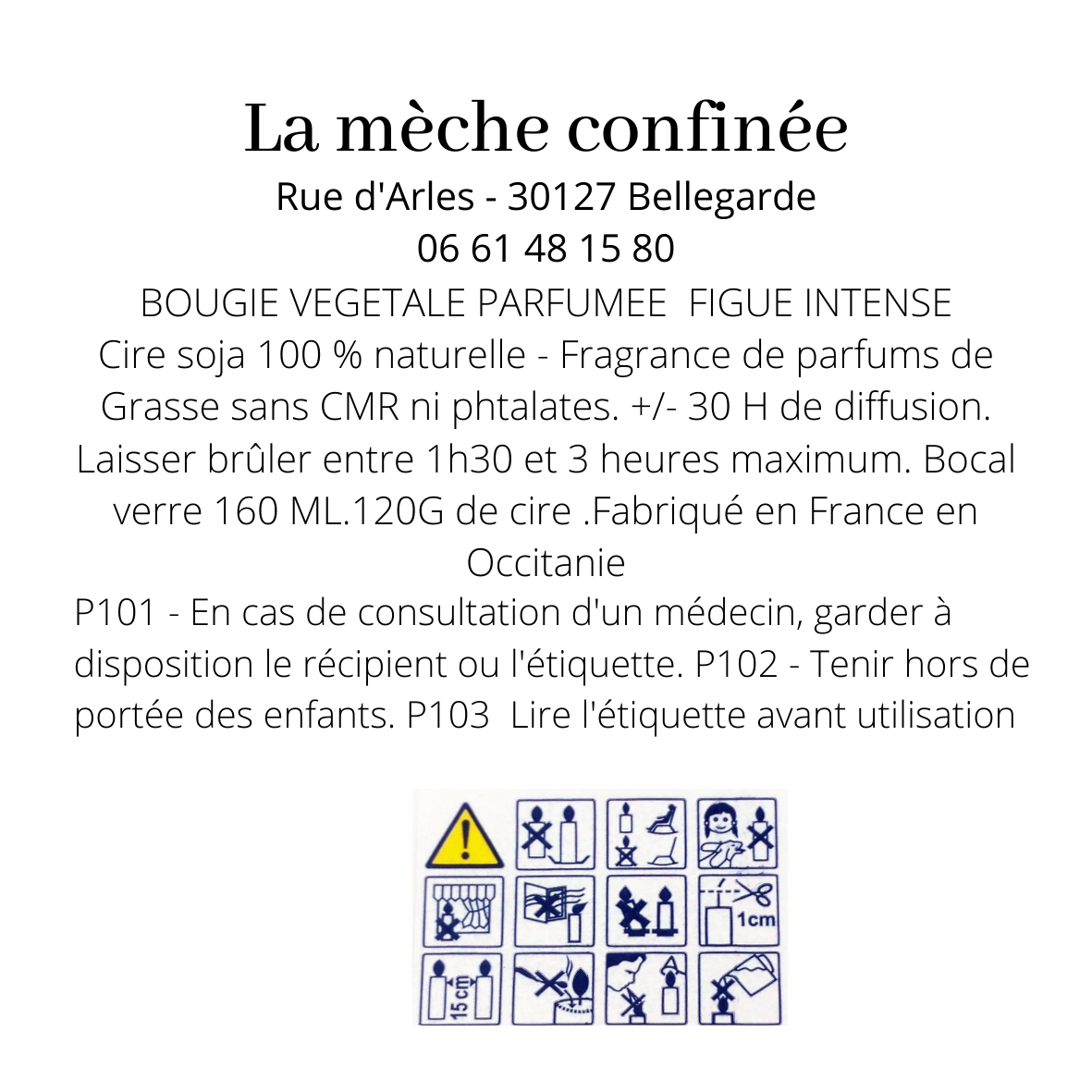 BOUGIE FIGUE SAUVAGE