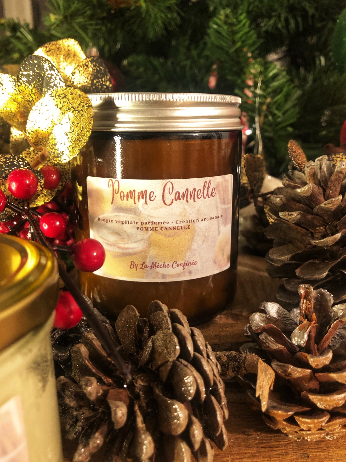 Bougie Pomme Cannelle