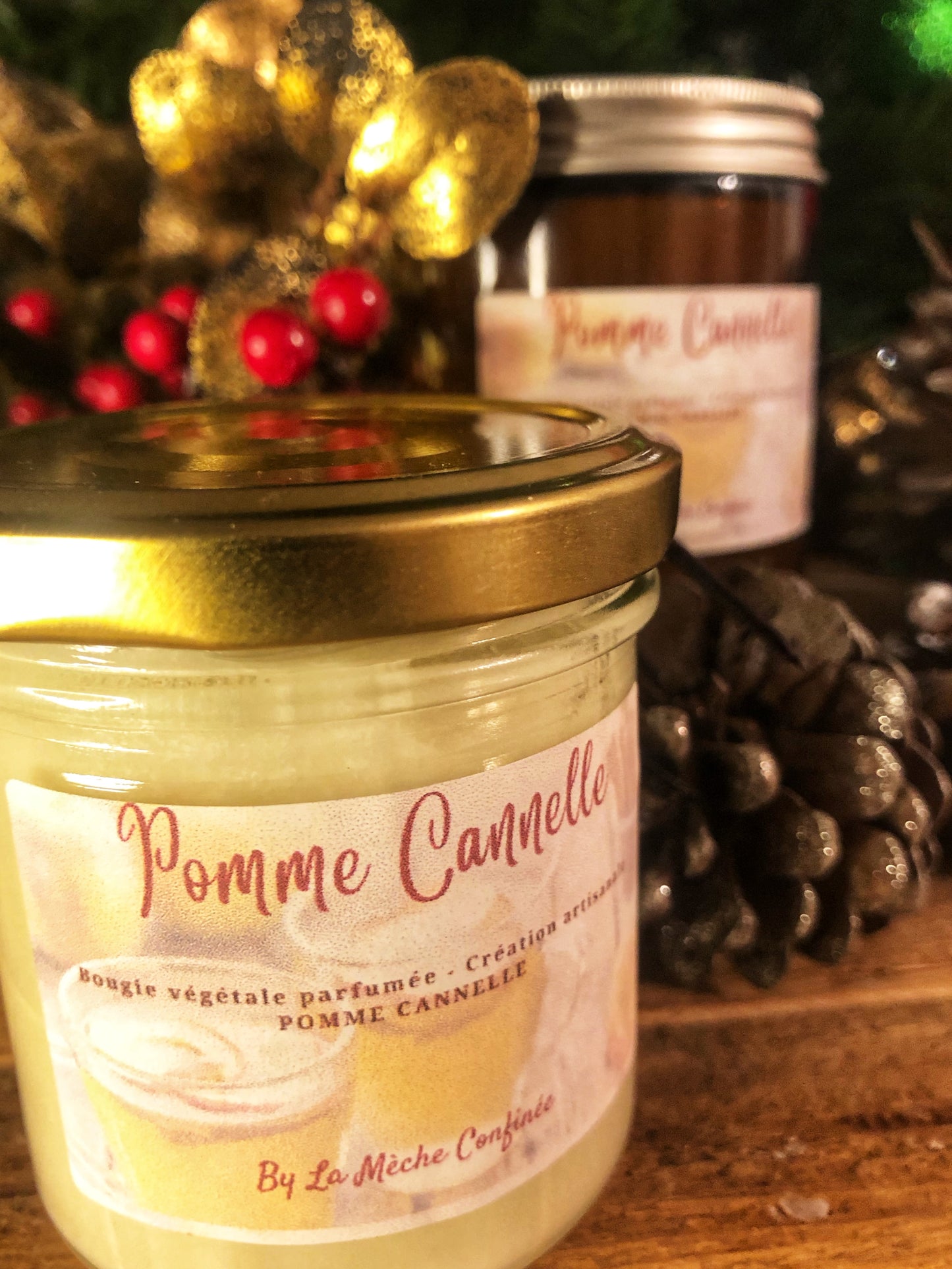 Bougie Pomme Cannelle