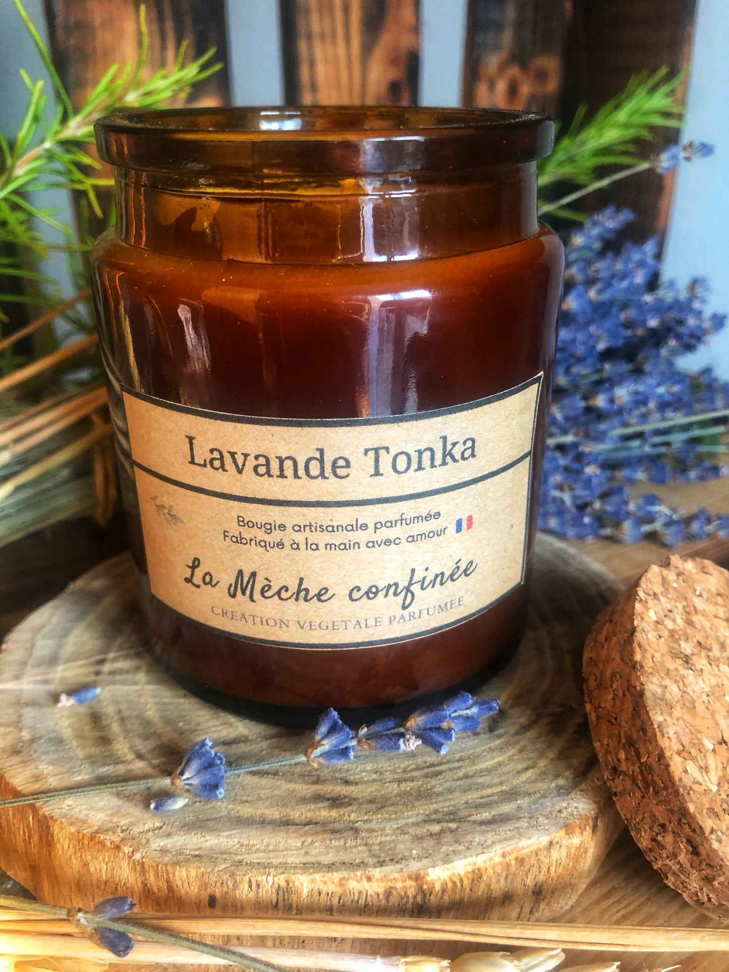BOUGIE LAVANDE TONKA