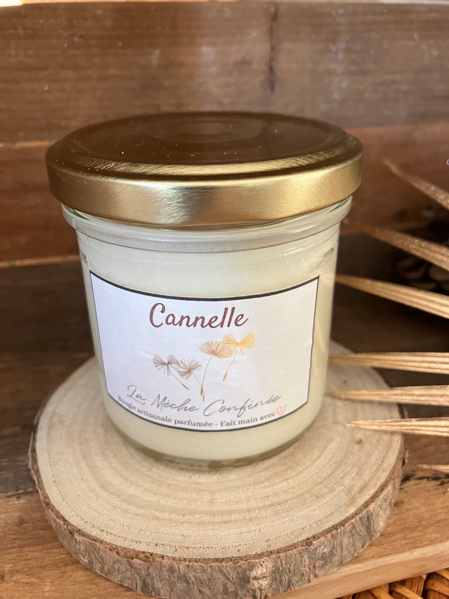 Lot de 2 Fondants de cire CANNELLE