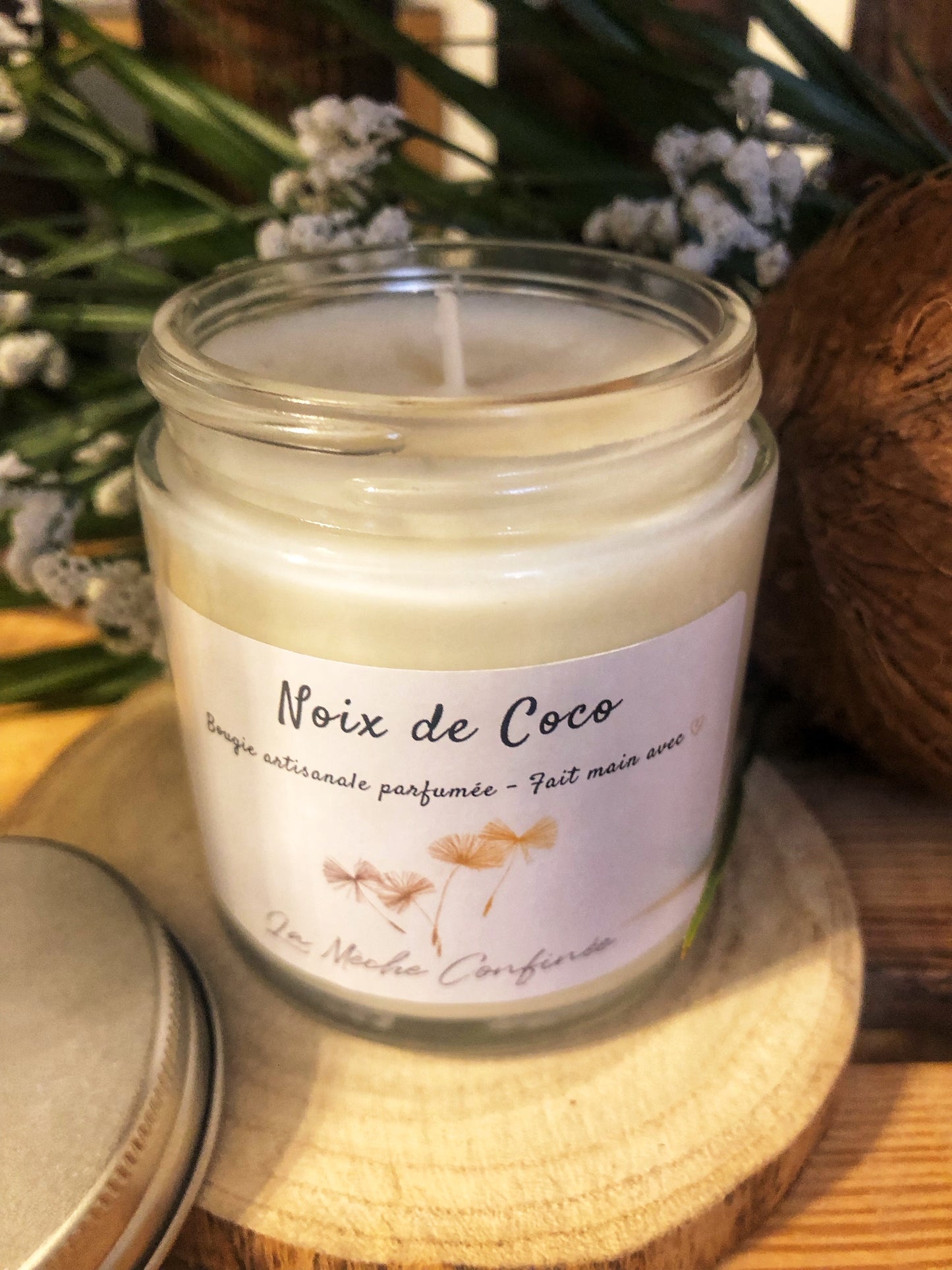 Bougie NOIX DE COCO