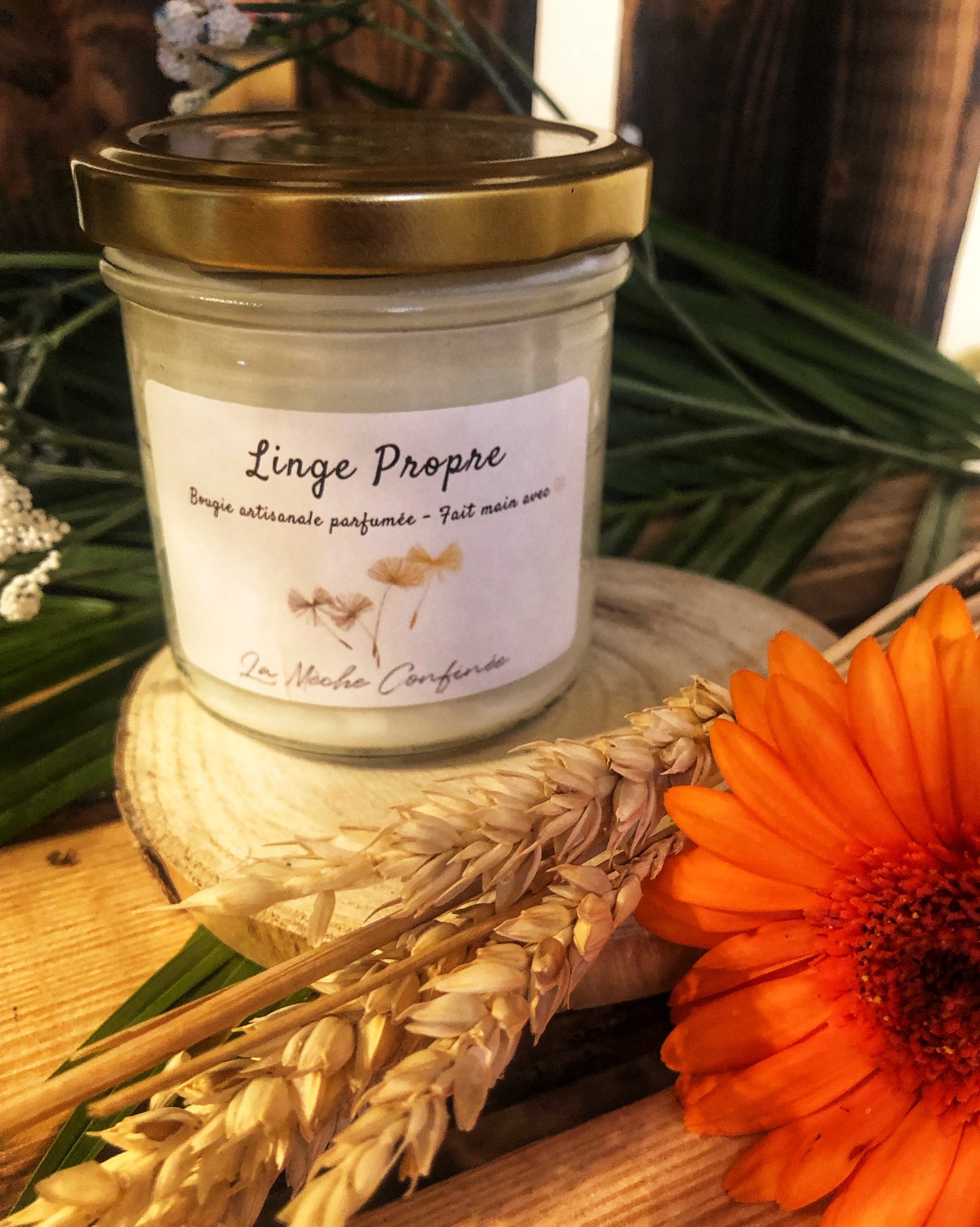 BOUGIE LINGE PROPRE