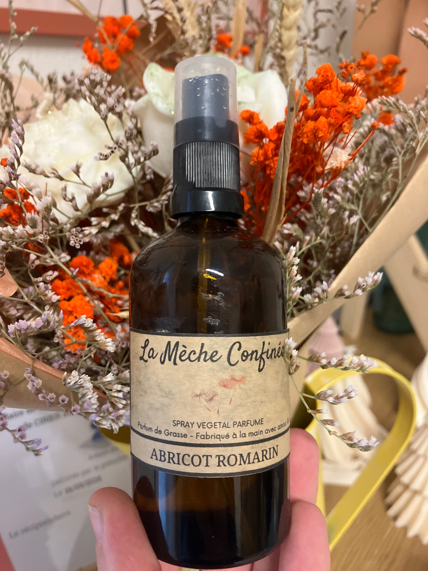 Spray parfumé Abricot Romarin