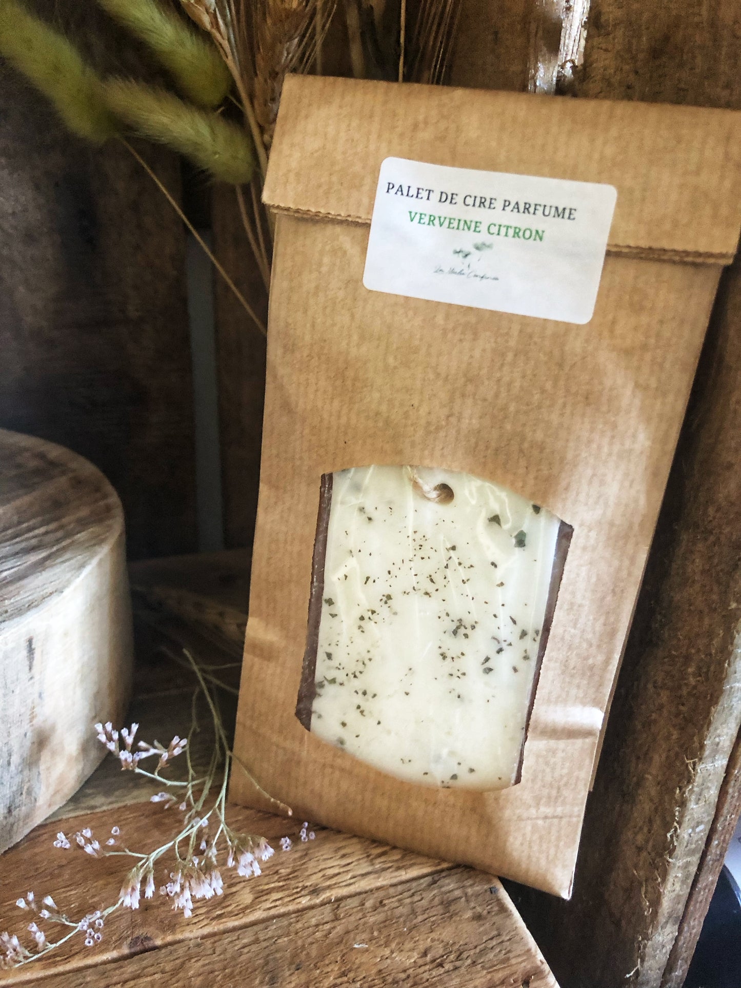 PALET DE CIRE A SUSPENDRE VERVEINE CITRON