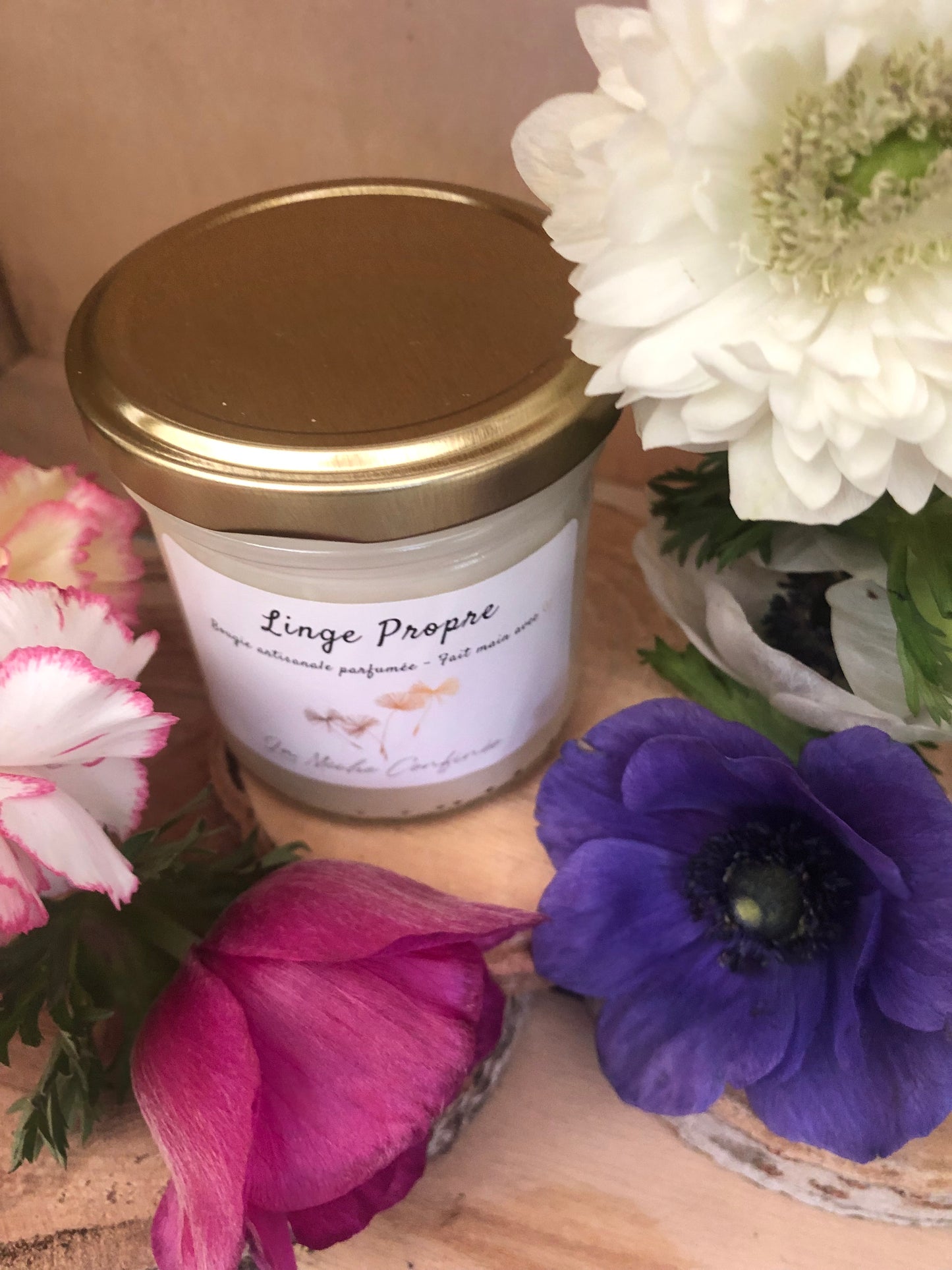 BOUGIE LINGE PROPRE