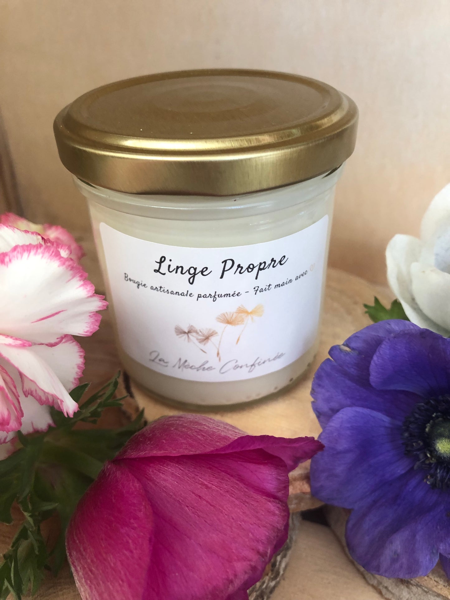 BOUGIE LINGE PROPRE