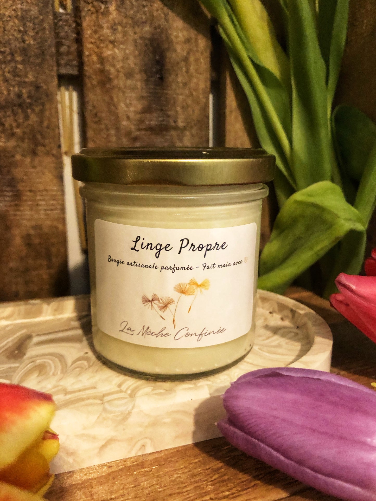 BOUGIE LINGE PROPRE