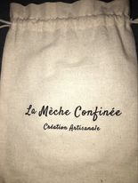 Pochette en coton La Mèche Confinée