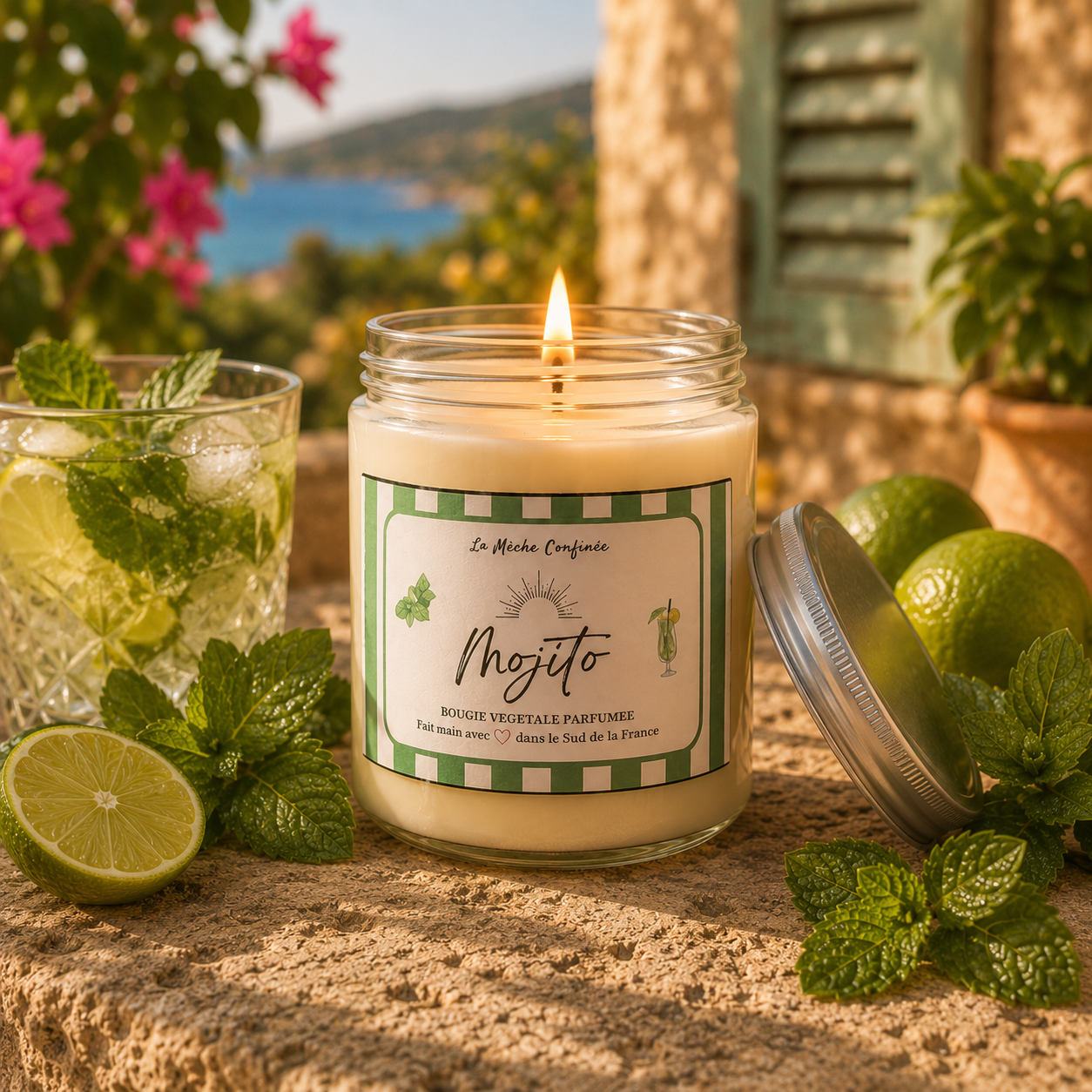 Bougie MOJITO