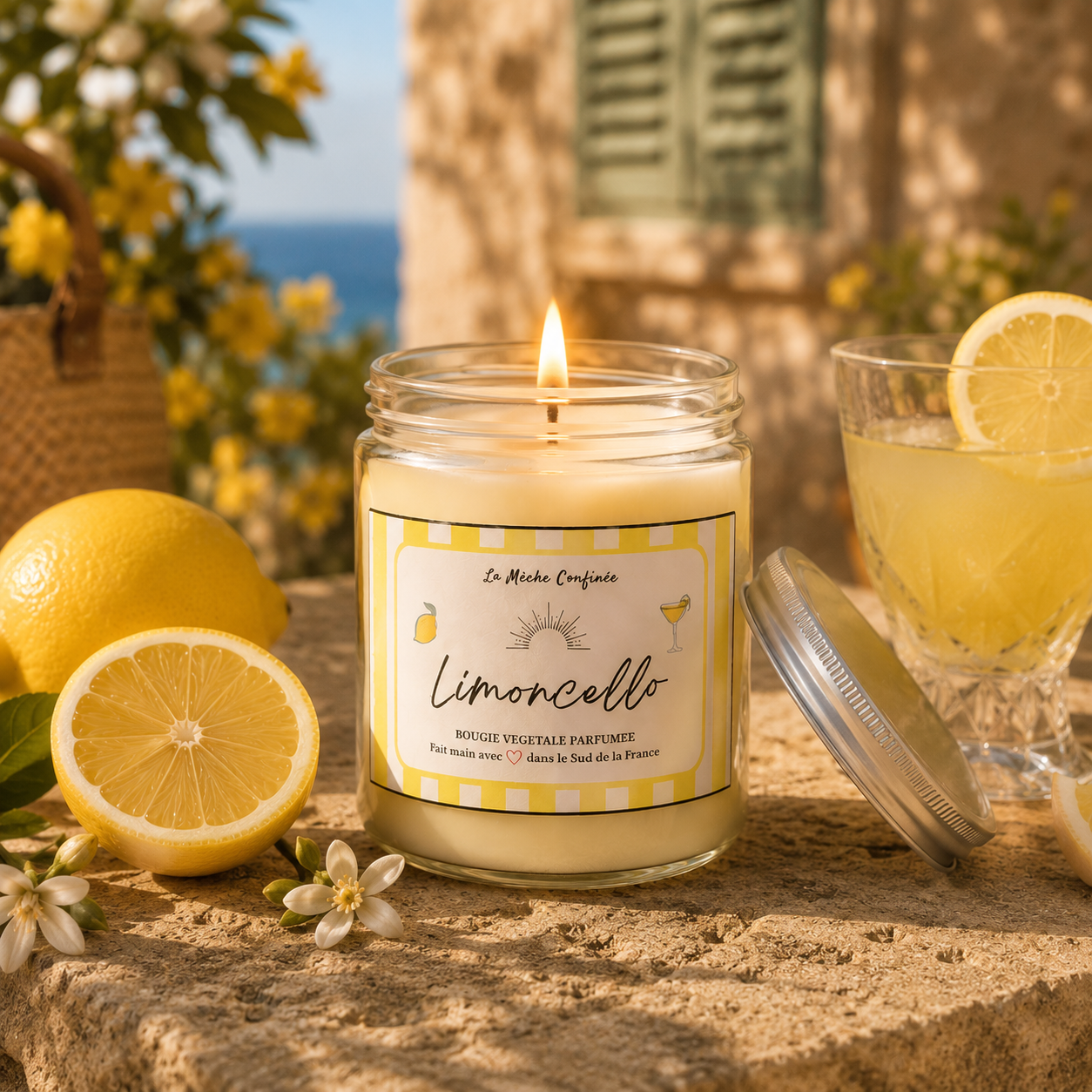 Bougie Limoncello