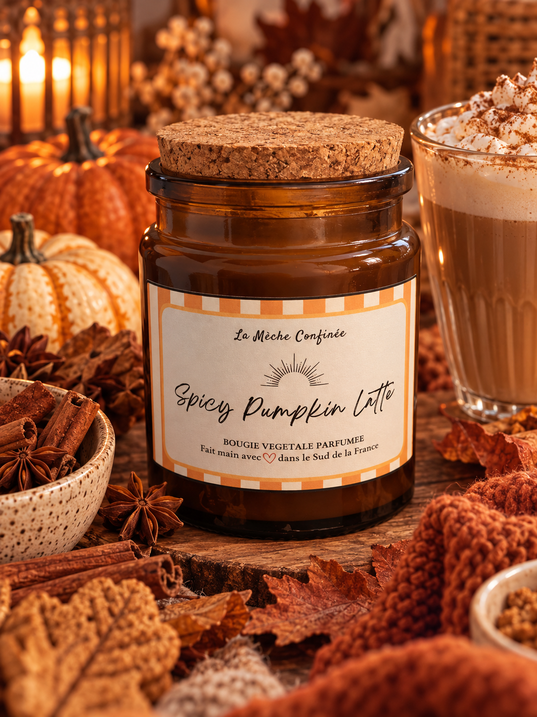 Bougie Spicy Pumpkin Latte
