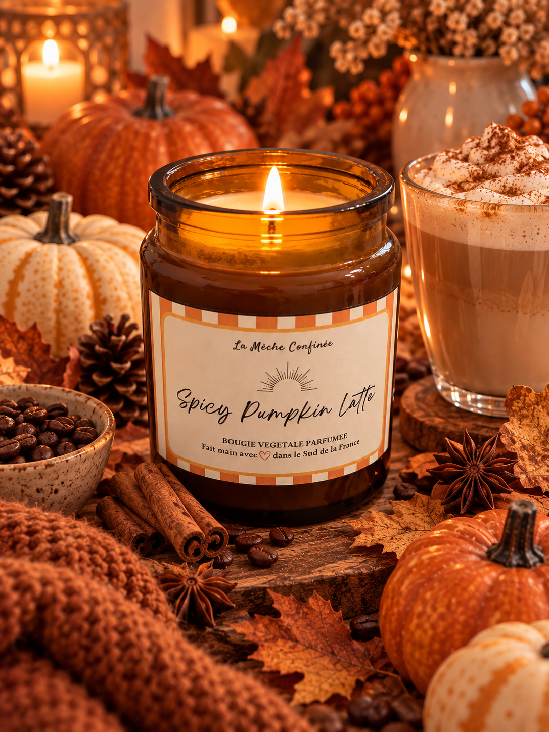 Bougie Spicy Pumpkin Latte