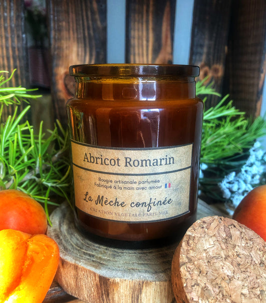 BOUGIE ABRICOT ROMARIN
