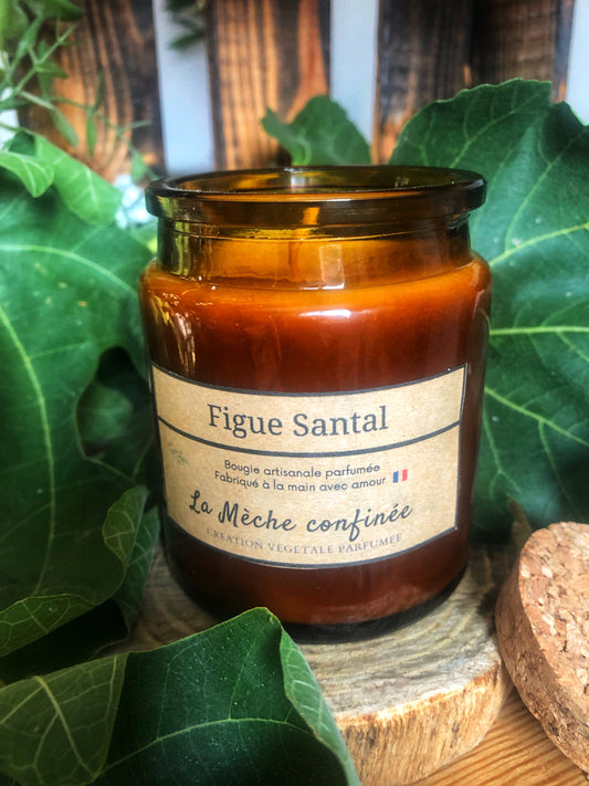 BOUGIE FIGUE SANTAL
