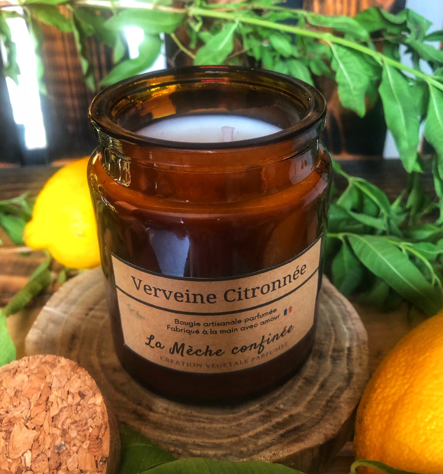 BOUGIE VERVEINE  CITRONNEE