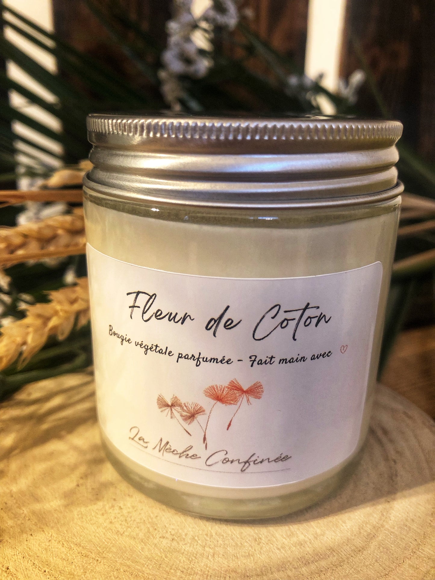 BOUGIE FLEUR DE COTON