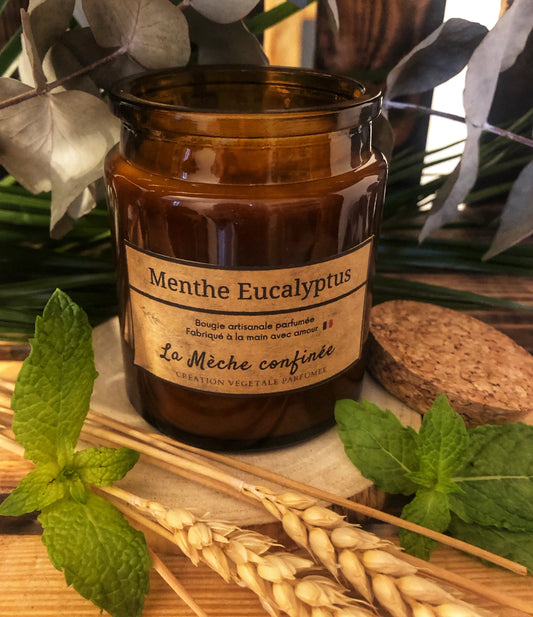 BOUGIE MENTHE EUCALYPTUS