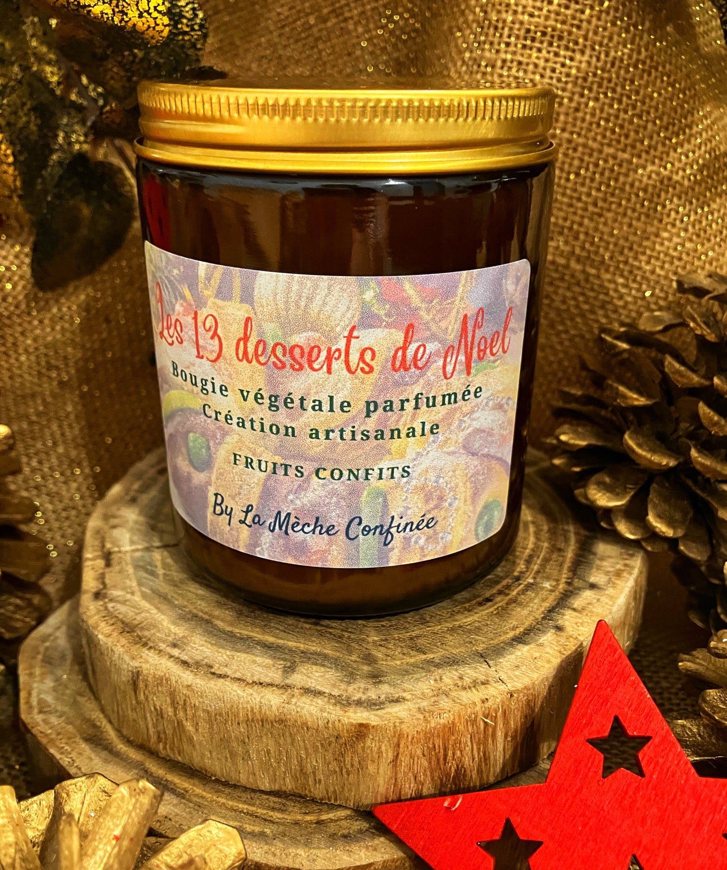 Bougie Les 13 desserts de Provence