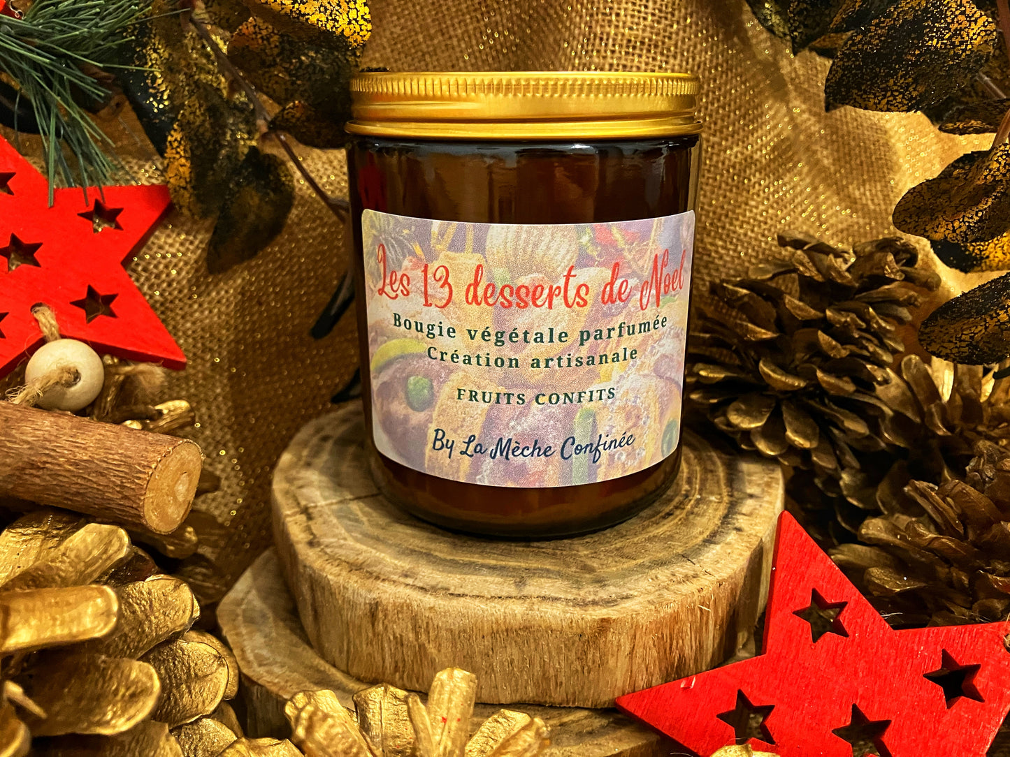 Bougie Les 13 desserts de Provence