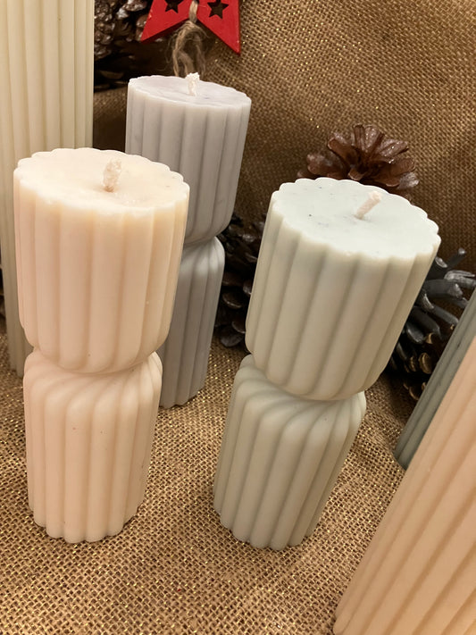 Bougie Pilier non parfumé