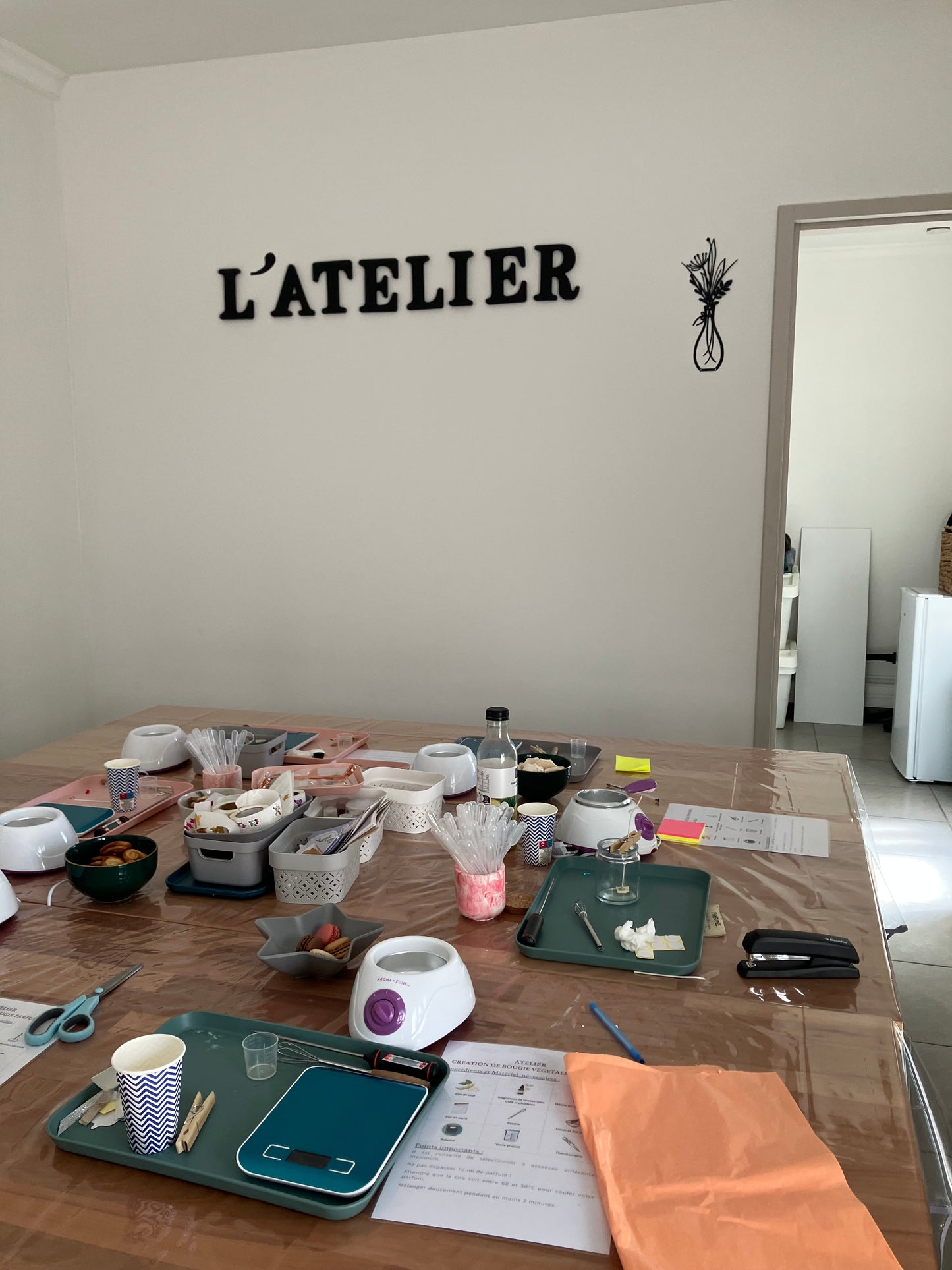 ATELIER CREATION BOUGIE PARENT ENFANT
